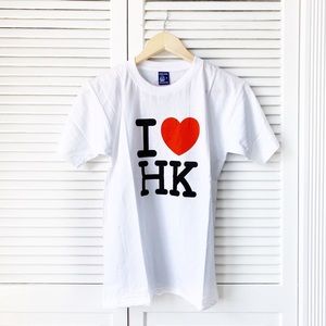 NWT I Love Hong Kong T-Shirt White